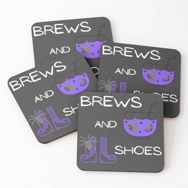 Item preview, Brews and Shoes White Write designed and sold by GeoTeasters.