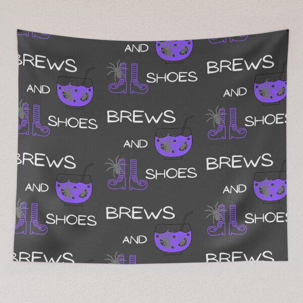 Item preview, Brews and Shoes White Write designed and sold by GeoTeasters.