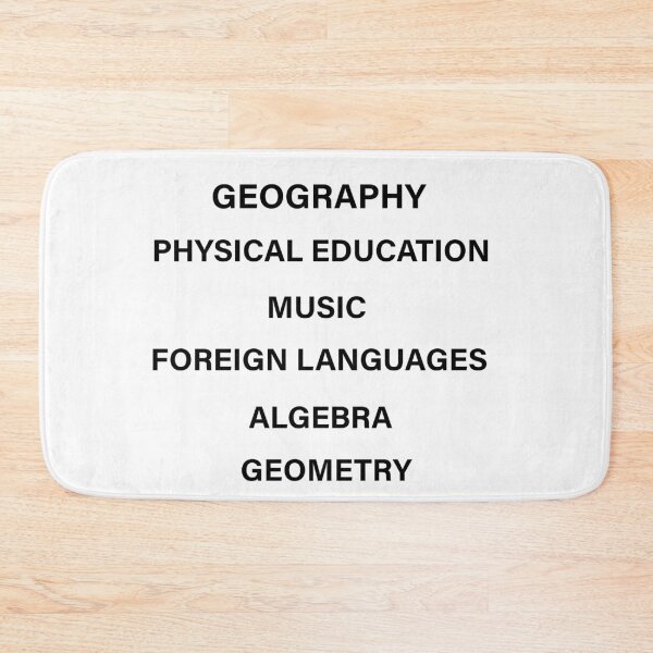 Item preview, School subjects  designed and sold by Dinashop.