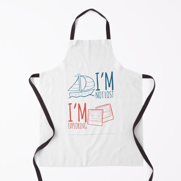 Item preview, I'm Not Lost I'm Exploring Sailboat Maps designed and sold by HppyStrngHelthy.