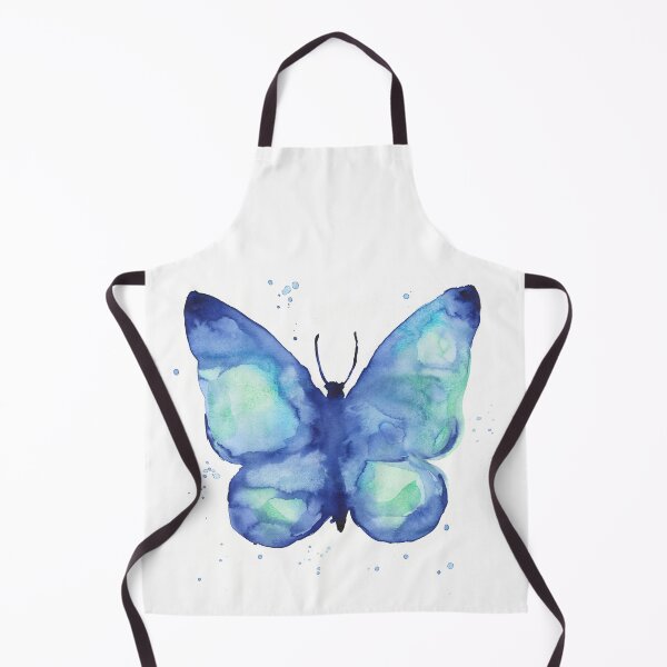 Item preview, Blue Butterfly Abstract Watercolor Butterflies designed and sold by Olga Shvartsur.