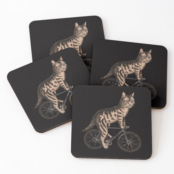 Item preview, Bicycling Cat designed and sold by shopCao22.
