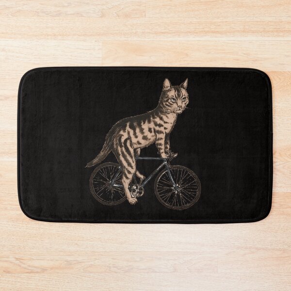Item preview, Bicycling Cat designed and sold by shopCao22.