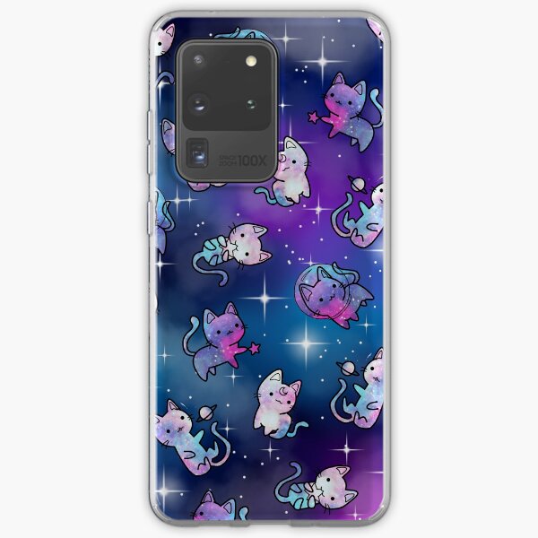 Weltraumkätzchen Samsung Galaxy Flexible Hülle