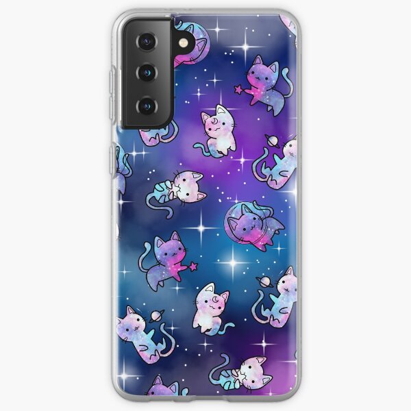 Weltraumkätzchen Samsung Galaxy Flexible Hülle