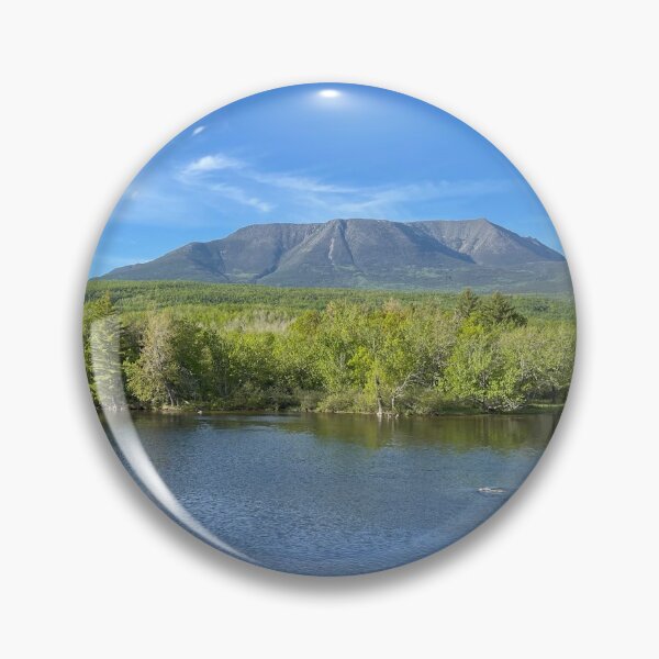 Item preview, Mount Katahdin from Abol Bridge designed and sold by mainekayakgirl.