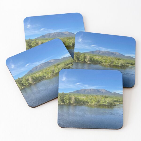 Item preview, Mount Katahdin from Abol Bridge designed and sold by mainekayakgirl.