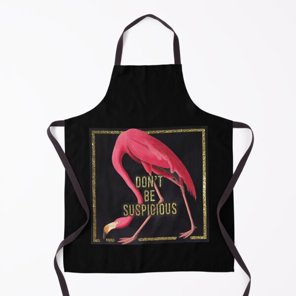 Item preview, Don't Be Suspicious Flamingo designed and sold by elenashadle.