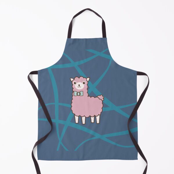 Item preview, Cute Llama- Blue Edition designed and sold by Megan-Alice.