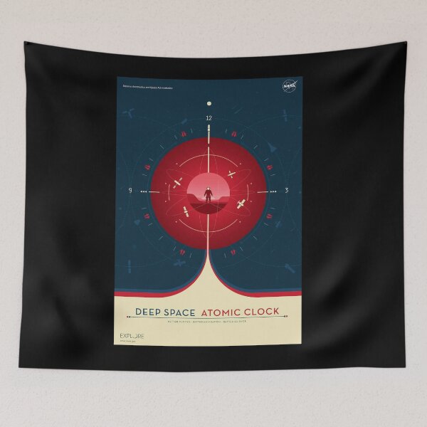 Item preview, Vintage NASA space poster .  designed and sold by beachcamper.