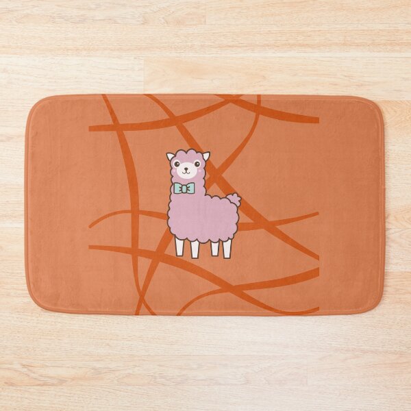 Item preview, Cute Llama- Orange Edition designed and sold by Megan-Alice.