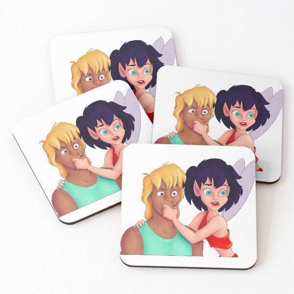 Item preview, Crysta and Zak from FernGully designed and sold by Dani Salerno.