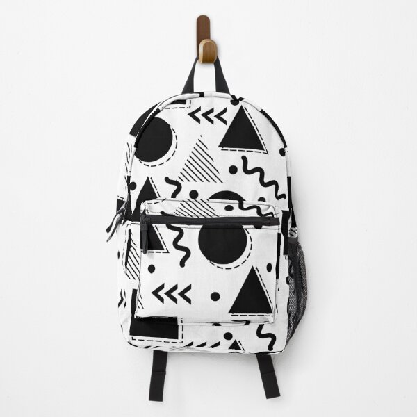 Item preview, Black White Vintage Minimalist Geometric Design designed and sold by Ross-Sergey.