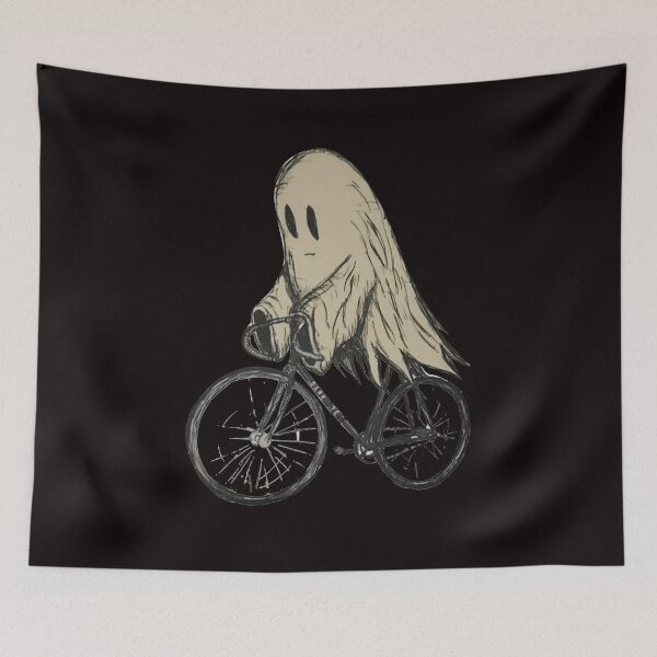 Item preview, Bicycling Ghost designed and sold by shopCao22.