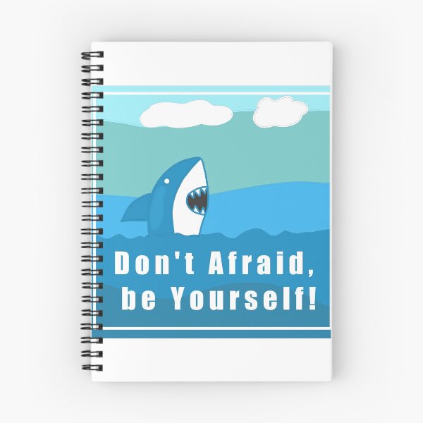Aperçu de l'œuvre Art de griffonnage coloré de citation de motivation d'océan de requin créée et vendue par R4CProject.