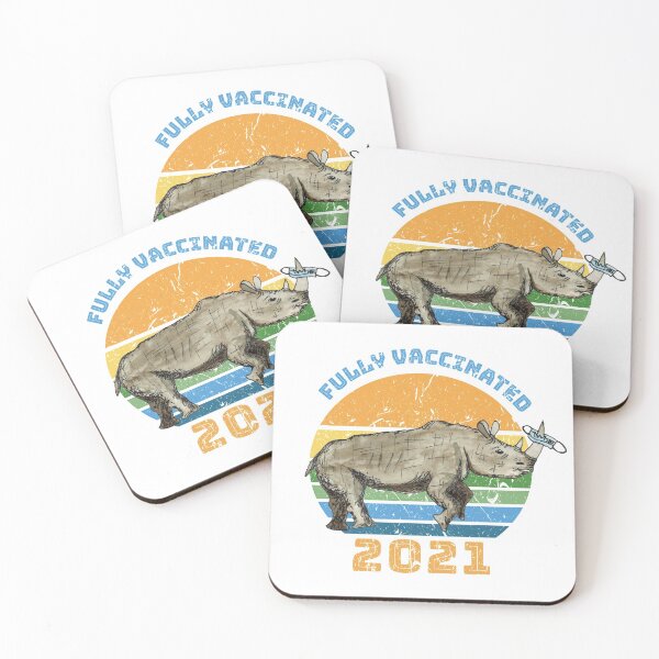 Item preview, Fully Vaccinated Rhino designed and sold by IAmTheBopper.