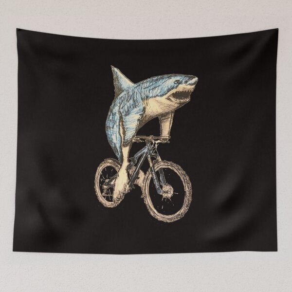 Item preview, Bicycling Great White designed and sold by shopCao22.