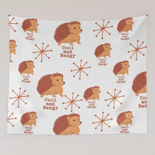 Item preview, Cool And Hedgy, diseño de erizo designed and sold by yubeauty.