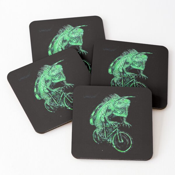 Item preview, Bicycling Iguana designed and sold by shopCao22.