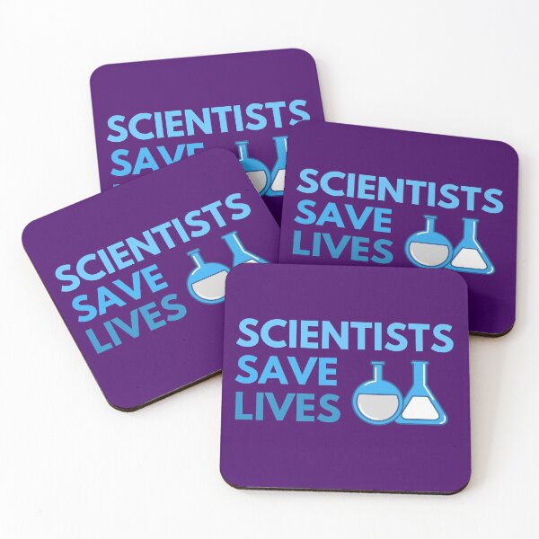 Item preview, Scientists Save Lives - Biotechnology, Molecular Biology, Vaccine, PCR, Medicine designed and sold by jadedscientist.
