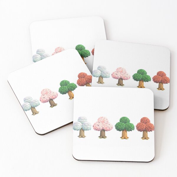 Item preview, acnh trees through the seasons designed and sold by celestivl.
