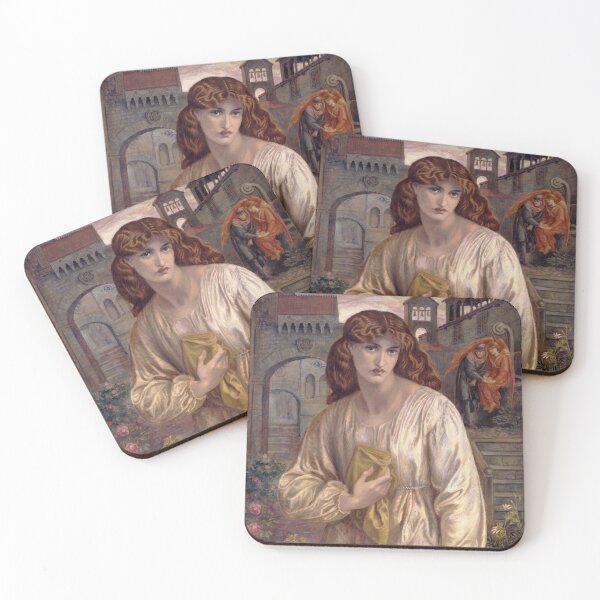 Item preview, Salutation of Beatrice by Dante Gabriel Rossetti  designed and sold by sunny-007.
