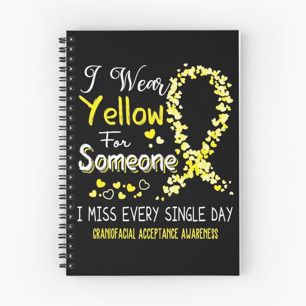 Item preview, I Wear Yellow Craniofacial Acceptance Awareness designed and sold by GennieShop.