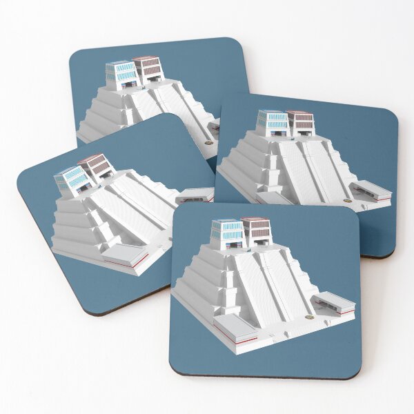 Item preview, Tenochtitlan Main Temple designed and sold by ocelotlcalli.