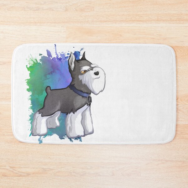 Item preview, Miniature Schnauzer Cute Puppy Dog designed and sold by Tazmaa.