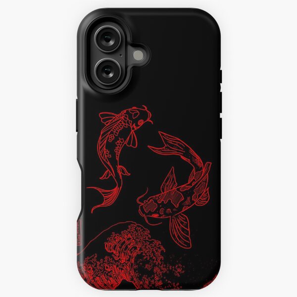 Vista previa del artículo con la obra «Pez Koi Japonés», diseñado y vendido por ChrissiesBell.