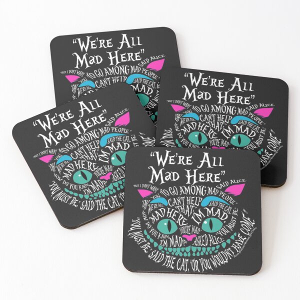 Item preview, All Mad Here Wonderland Cheshire Cat Love designed and sold by StarcyWol.