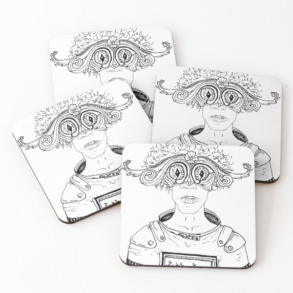Item preview, El Viajero (black and white) designed and sold by Amanda-Courtney.