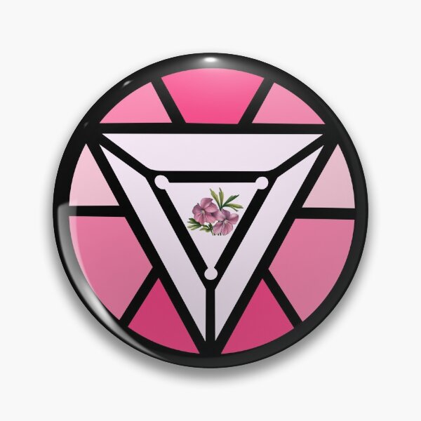 Item preview, pride arc reactor #14 - sapphic pride designed and sold by Hatter & Hare Co..