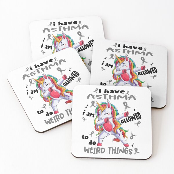Item preview, Asthma Awareness Funny I have Asthma i'm allowed to do Weird Things! designed and sold by JanetShop809.