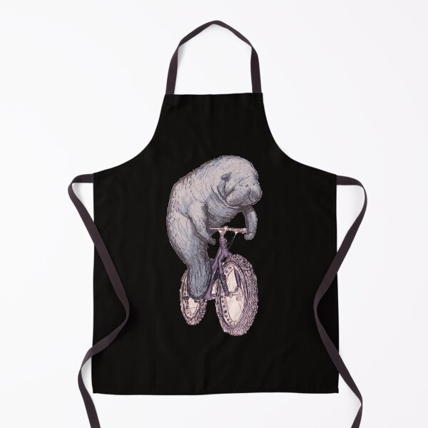 Item preview, Bicycling Manatee designed and sold by shopCao22.