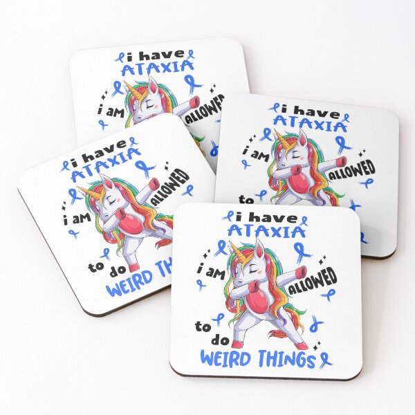 Item preview, Ataxia Awareness Funny I have Ataxia i'm allowed to do Weird Things! designed and sold by JanetShop809.