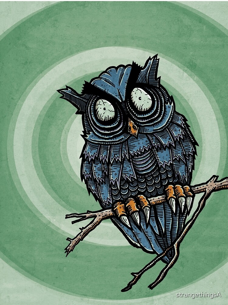 Thumbnail 5 of 5, Graphic T-Shirt, Evil Owl designed and sold by strangethingsA.