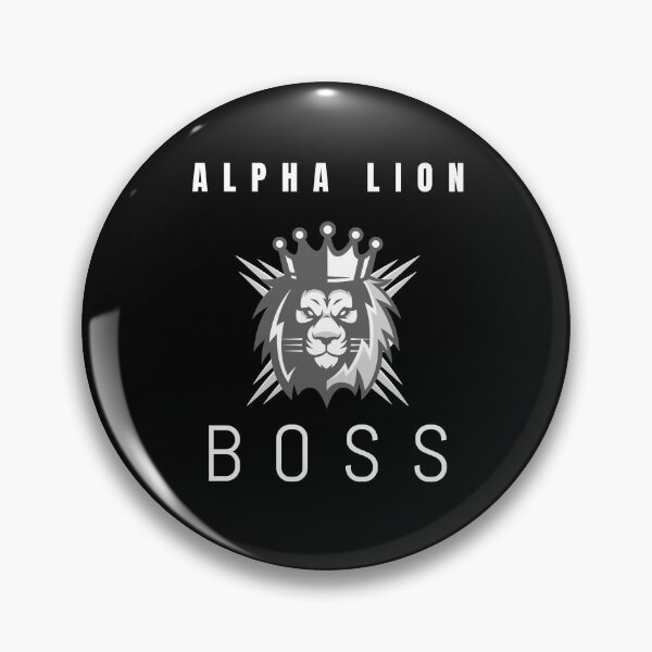 Item preview, Alpha Lion Boss designed and sold by HppyStrngHelthy.