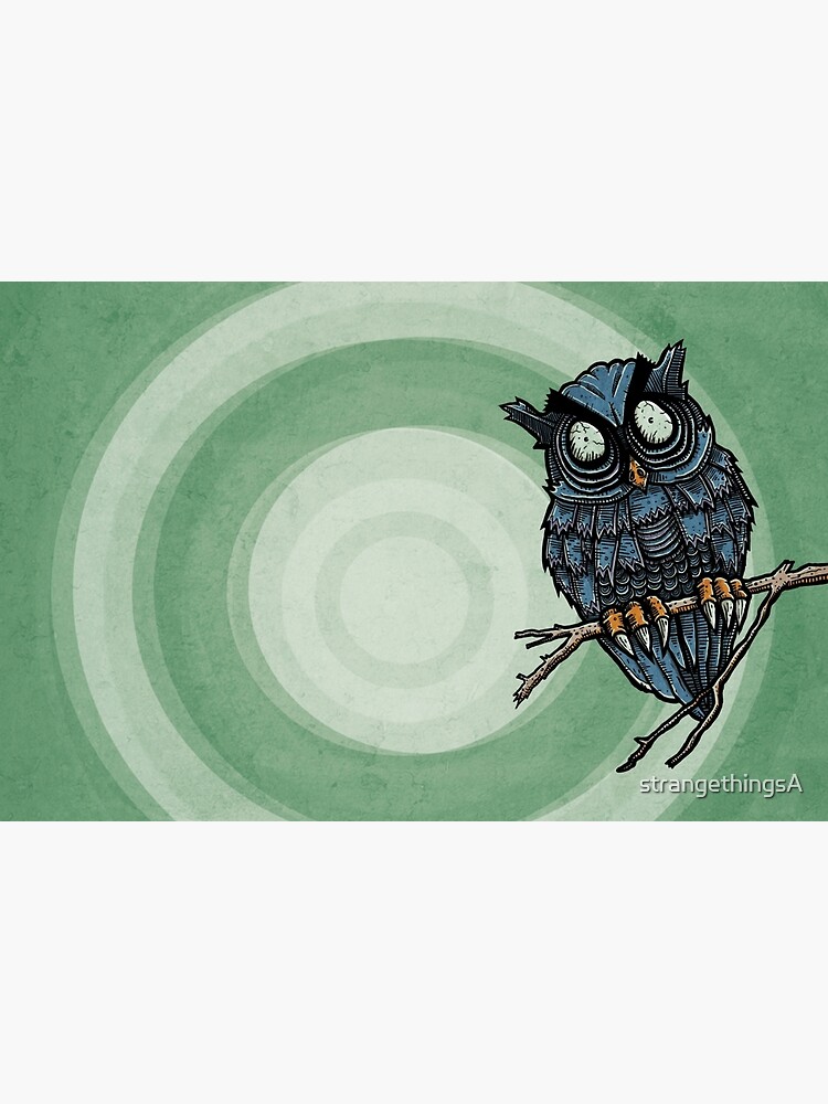 Thumbnail 4 of 4, Zipper Pouch, Evil Owl designed and sold by strangethingsA.