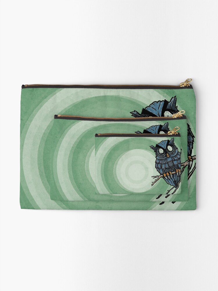 Thumbnail 2 of 4, Zipper Pouch, Evil Owl designed and sold by strangethingsA.