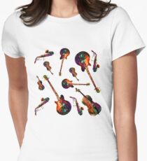 music Women's Fitted T-Shirt