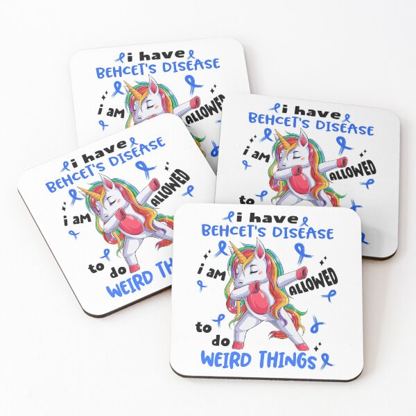 Item preview, Behcet's Disease Awareness Funny I have Behcet's Disease i'm allowed to do Weird Things! designed and sold by JanetShop809.
