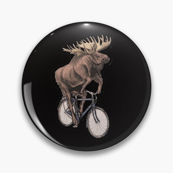 Item preview, Bicycling Moose designed and sold by shopCao22.