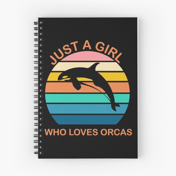 Item preview,  just a girl who loves orcas -orcas special days gifts- designed and sold by seriesxanime.