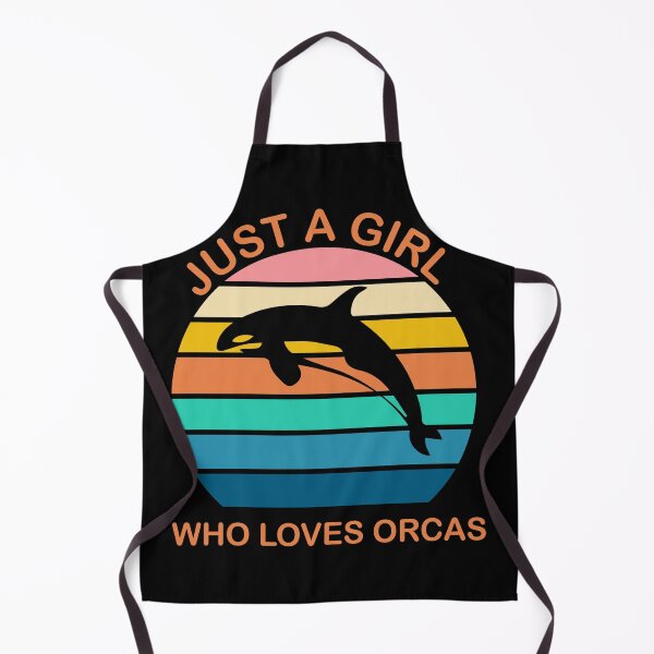 Item preview, just a girl who loves orcas -orcas special days gifts- designed and sold by seriesxanime.