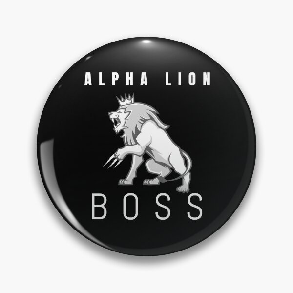 Item preview, Alpha Lion Boss designed and sold by HppyStrngHelthy.