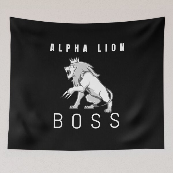 Item preview, Alpha Lion Boss designed and sold by HppyStrngHelthy.