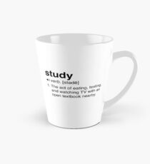 Funny Study Definition Tall Mug