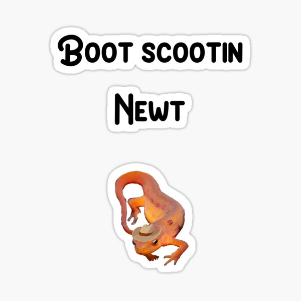 Item preview, Boot scootin country newt cowboy hat  designed and sold by Designs Of all kinds.