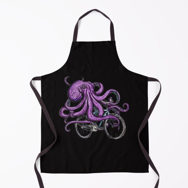 Item preview, Bicycling Octopus designed and sold by shopCao22.